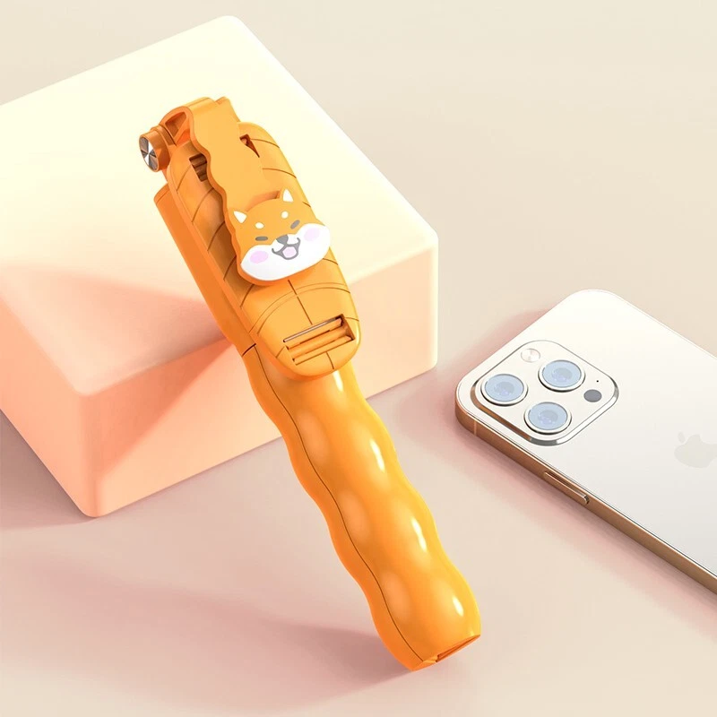 Soporte portátil para selfies palo trípode teléfono escritorio soporte de escritorio para iPhone/Samsung Foto 2 de 4