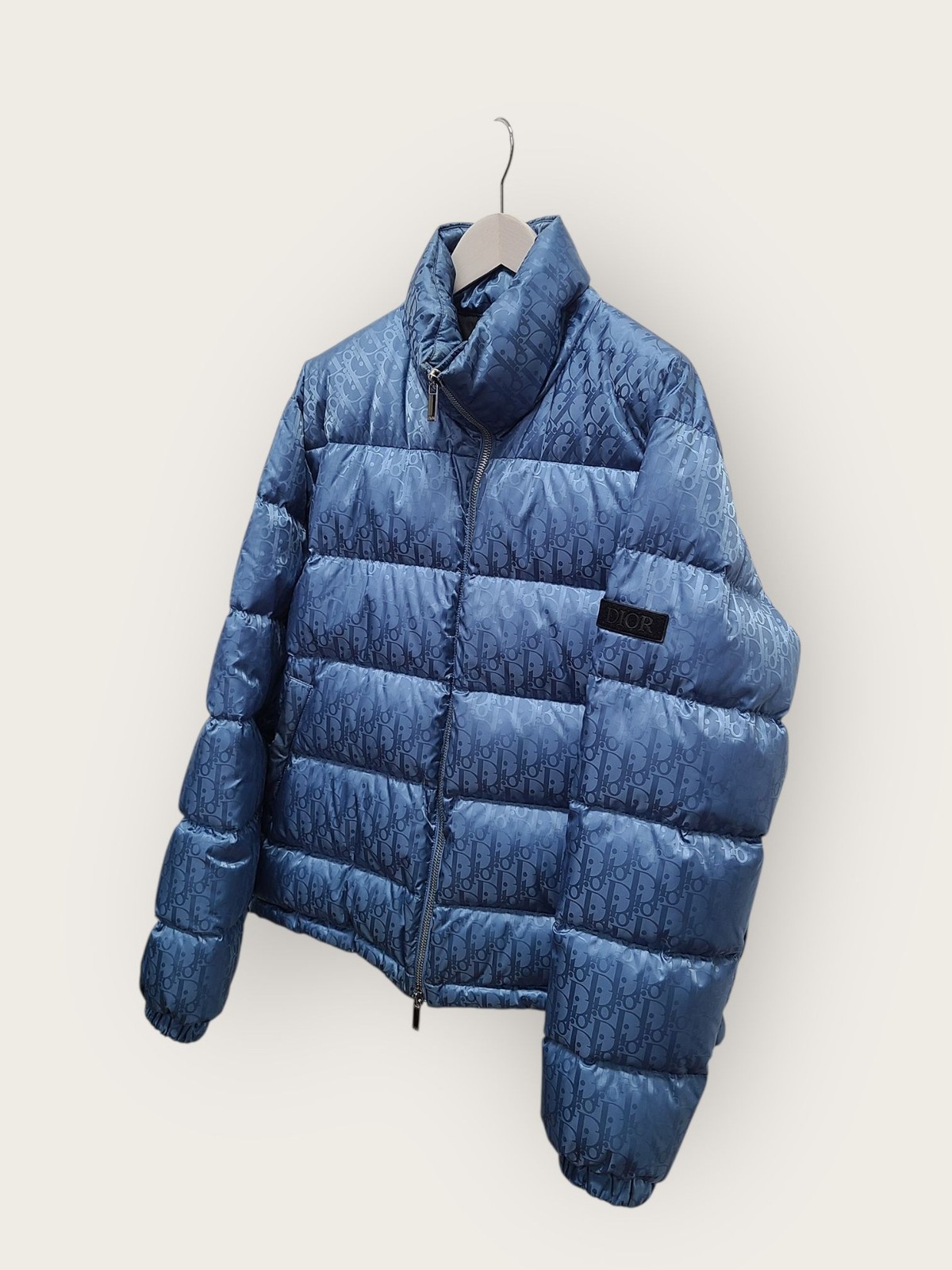 Dior Blue Oblique Down Padding Jacket 149529914 - image 2