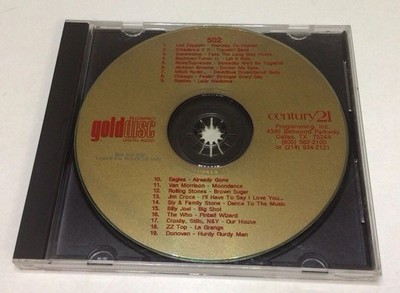 Century 21 Gold Disc No 502 Broadcast Promo CD Led Zepplin Chicago ZZ Top