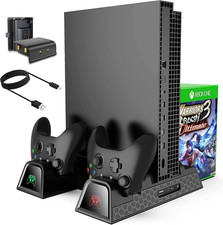 Cooling Stand for Xbox One/One S/One X, Vertical Charging Station with 2 Pack 6