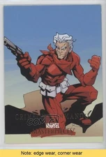 2008 Fleer Marvel Masterpieces Series 2 Crimson Commando #12 READ 1s8