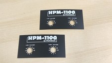 Pioneer HPM - 1100 adesivi logo su potenziometri, replica