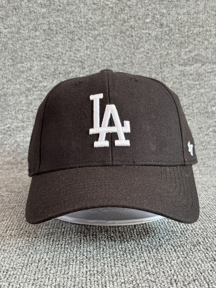'47 Brand Los Angeles Dodgers Dad Hat Strapback Black One Size Cap