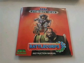 Sega Mega CD Game -  Battlecorps - Complete With Manual And Demo Disc
