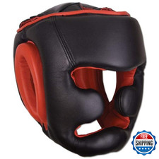 Ringside Full Face Training Boxing Headgear Black Medium Hgbc Black.Med