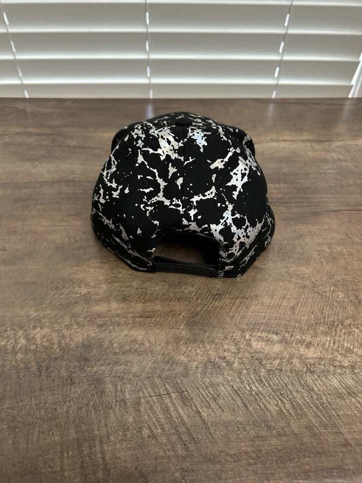 Gorra New Era 9Fifty negra cromada Snapback Chicago Bulls Foto 3 de 3