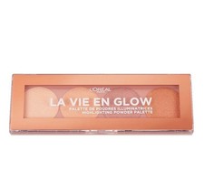 Image of L'Oreal Highlighter Palette La Vie En Glow in WARM GLOW **(READ Description)**