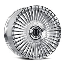 22 Dolce Luxury Trento Chrome 22x9.5 Concave Wheels Rims Fits Lexus Gx460