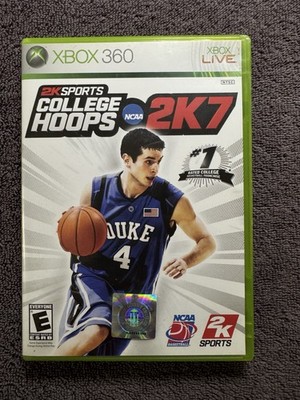 2K Sports College Hoops 2K7 Basketball Xbox 360 Manual Included NTSC-U/C E 2006