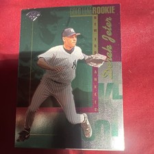 1995 Donruss Gold Leaf Rookie Derek Jeter Rookie #211 New York Yankees