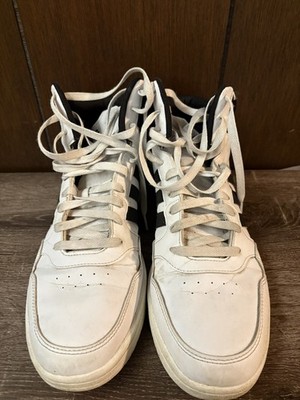 Mens Adidas HOOPS 3.0 MID [GW3019] Size 10.5 M (Used; Good Condition)