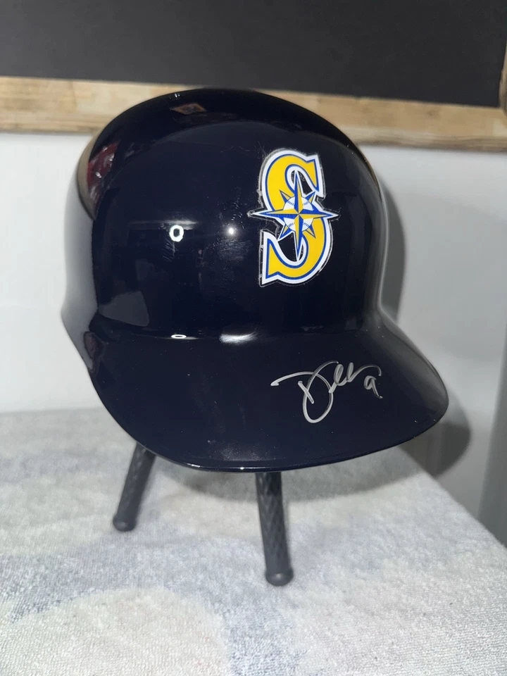 Casco firmado por los Marineros de Seattle MLB Dee Gordon Foto 2 de 4
