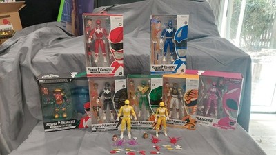 Mighty Morphin Power Rangers Lightning Collection Set Of 9 Alpha5 And Sentai