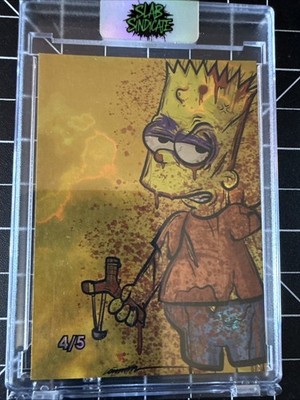   BATTLE DAMAGE BART - Gorkem Demir C2E2 Exclusive - Limited 4/5 slab  