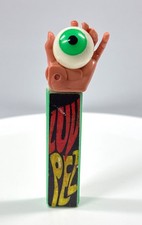 Vintage - Psychedelic Eye In Hand - Mod Pez - Luv Pez - No Feet Dispenser 1960's