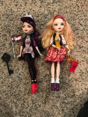 Ever After High Apple White Raven Queen School Spirit Complete Perfect Condition