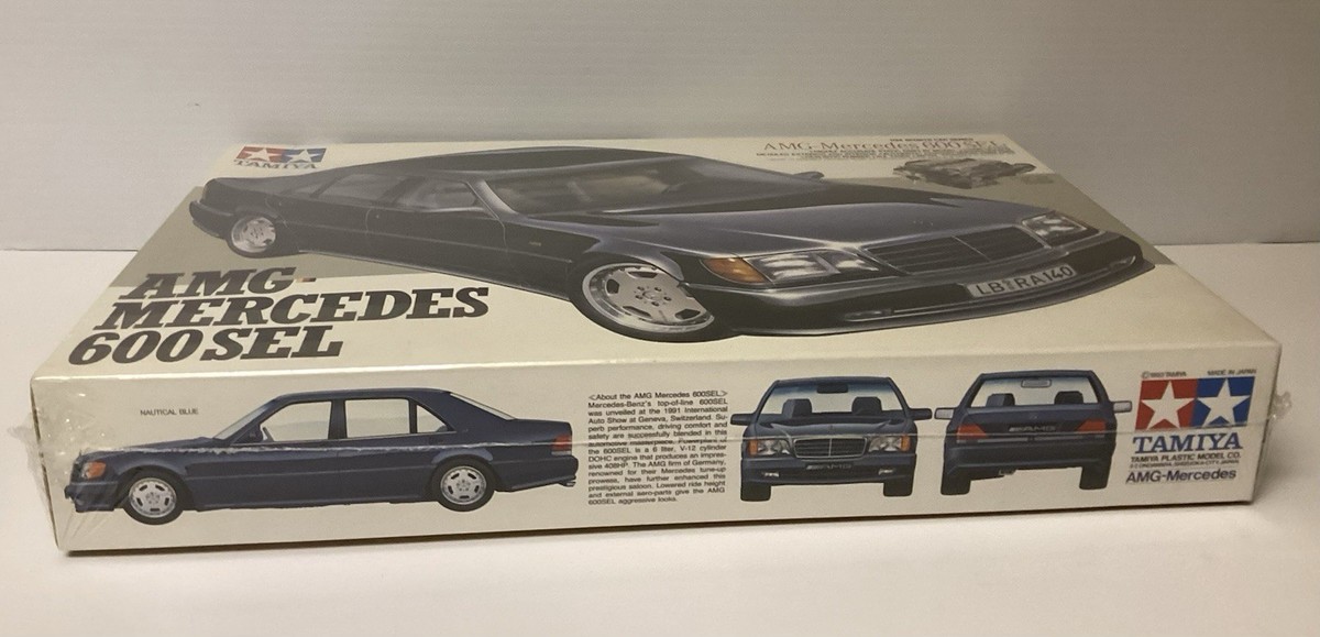 TAMIYA 1/24 AMG Mercedes-Benz 600SEL Model Kit Rare Vintage Japan