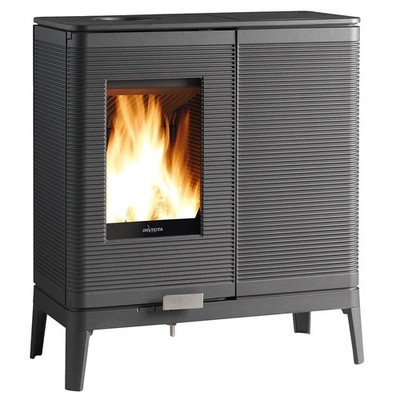 Invicta Pellet / Holz Mischbrandofen Akimix Pelletofen Pelletsofen 7kw Gussofen