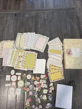 Anna Griffin Floral Pretty Paintings Card Making Kit AG446 RETIRED INCOMPLETE
