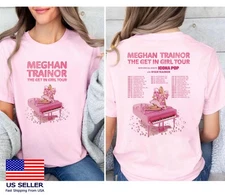 Meghan Trainor The Get In Girl Tour 2026 North America Multicolor T-Shirt