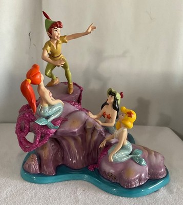 WDCC / Walt Disney Classics Peter Pan & Meerjungfrauen drehen eine fesselnde Geschichte
