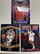 2023-24 Donruss Optic Basketball Purple Prizm Parallel Lot Of 3 Cards