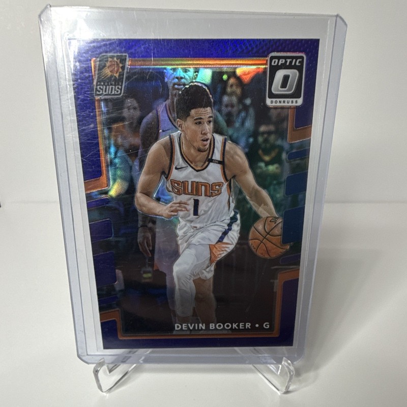 Panini 2017-18 Donruss Optic Devin Booker #117 Phoenix Suns Prizm