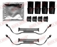Quick Brake ZubehöRsatz Scheibenbremsbelag 109-0088 FüR Combo Opel A18 Ds P1UO 2