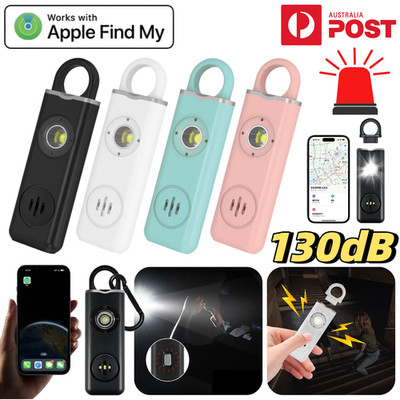 130dB Personal Alarm Tracker Rape Attack Panic Emergency Torch Locator Security 