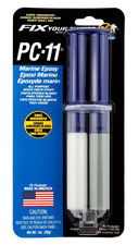 PC-Products PC-11 Epoxy Adhesive Paste, Two-Part Marine Grade, 1oz Applicator
