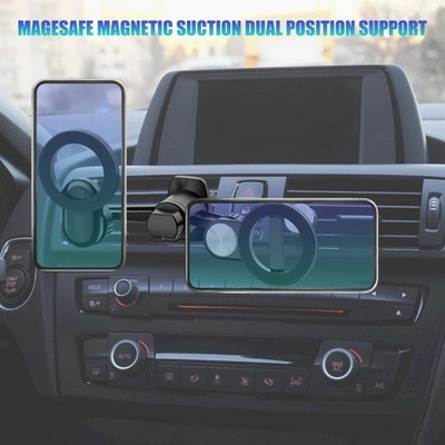 Easy Install Universal Car Mount Double Position Base ABS Construction