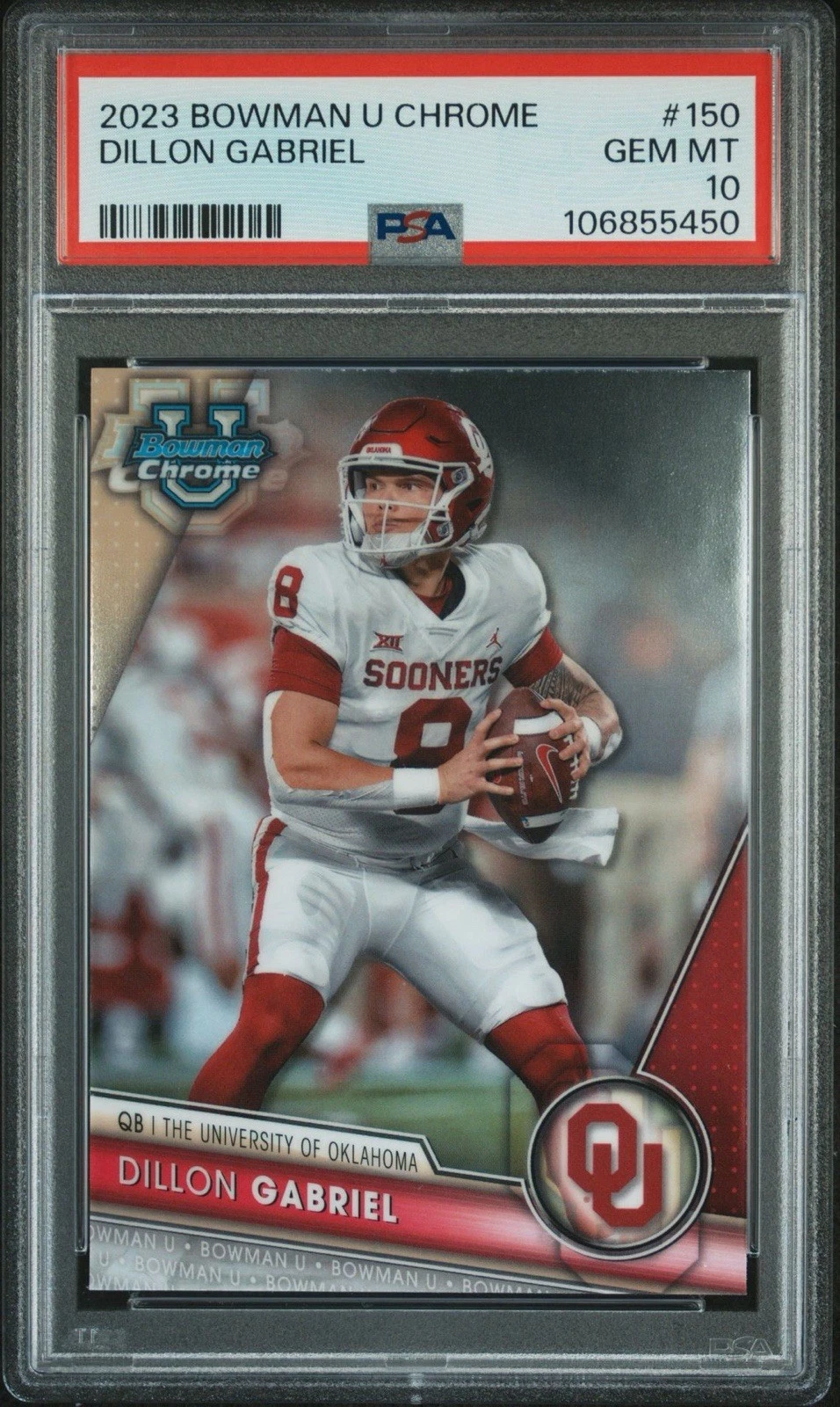 Dillon Gabriel trading card