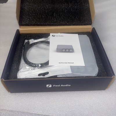 Fosi Audio K5 Pro Gaming DAC Headphone Amplifier Digital-to-Analog Converter AUX