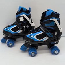 Nattork Youth Adjustable Roller Skates Light Up Wheels Sizes Medium 1-4