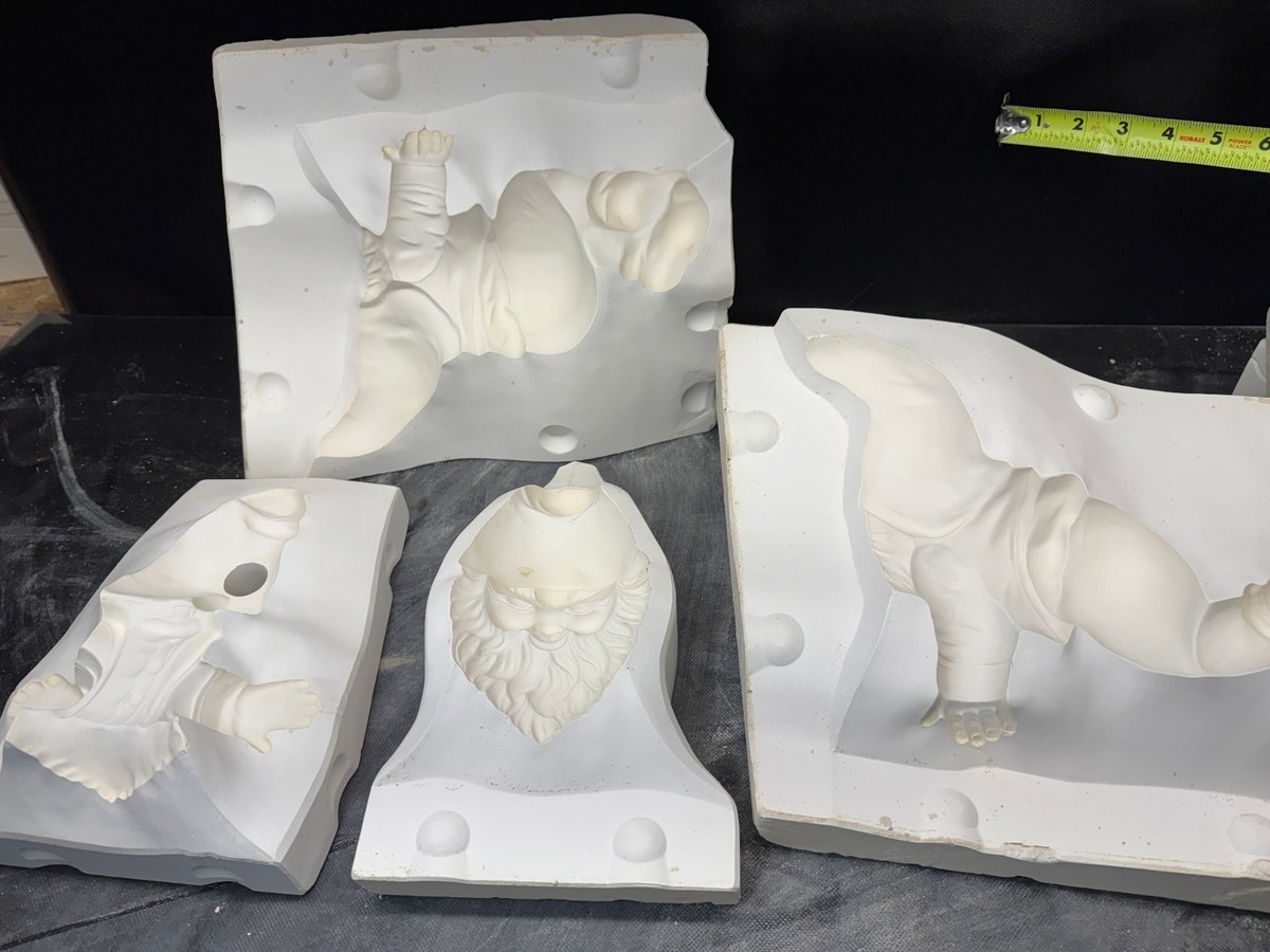 Large Gnome Ceramic Slip Cast Mold Alberta's 590 Cute Crawling