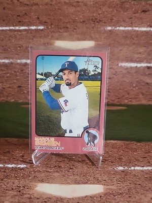 2022 Topps Heritage - Target Red Border - Marcus Semien #286 - Texas Rangers 