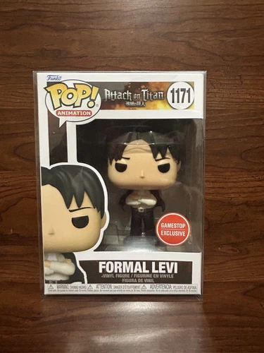 Funko Pop! Attack on Titan Formal Levi #1171 (Gamestop Exclusive) w/protector