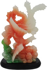 5.5" Colorful Phoenix Statue for Love and Good Relationship