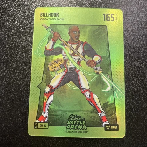 Bo Jackson Battle Arena The Kid Billhook GBF-33 Chauncey Billups Green Glow SSP