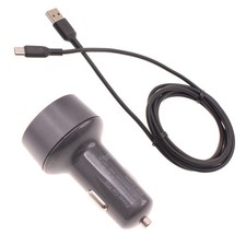 Quick Car Charger 36W 2-Port USB Cable Type-C PD Power Adapter DC for Tablets