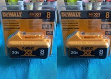 2 Pack New Dewalt DCB208 20V Max XR 8.0Ah Lithium Ion Batteries Li-ion Battery