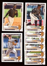 2021 Bowman Draft - SAN FRANCISCO GIANTS Team Set 