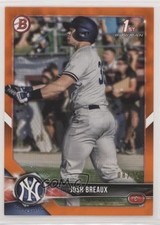 2018 Bowman Draft Orange 8/25 Josh Breaux #BD-57 3bv