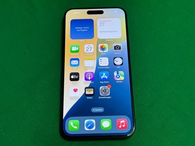 Apple iPhone 15 Pro Max - 256GB - Titan Schwarz - Stark Gebraucht / 86%