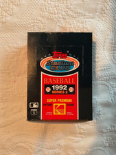 1992 ~Topps Stadium Club Baseball Cards Series 2 Wax Box 36 Factory Sealed Packs