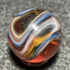 D.A.S Marbles-Holiday 2021-Yellow-Sky Blue- Red Oxblood/Pink Swirl(.73") — photo 3
