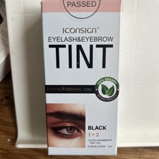 Eyelash Eyebrow Tint Black Eyelash Brow Tint/Developer 7ml Exp 9/28