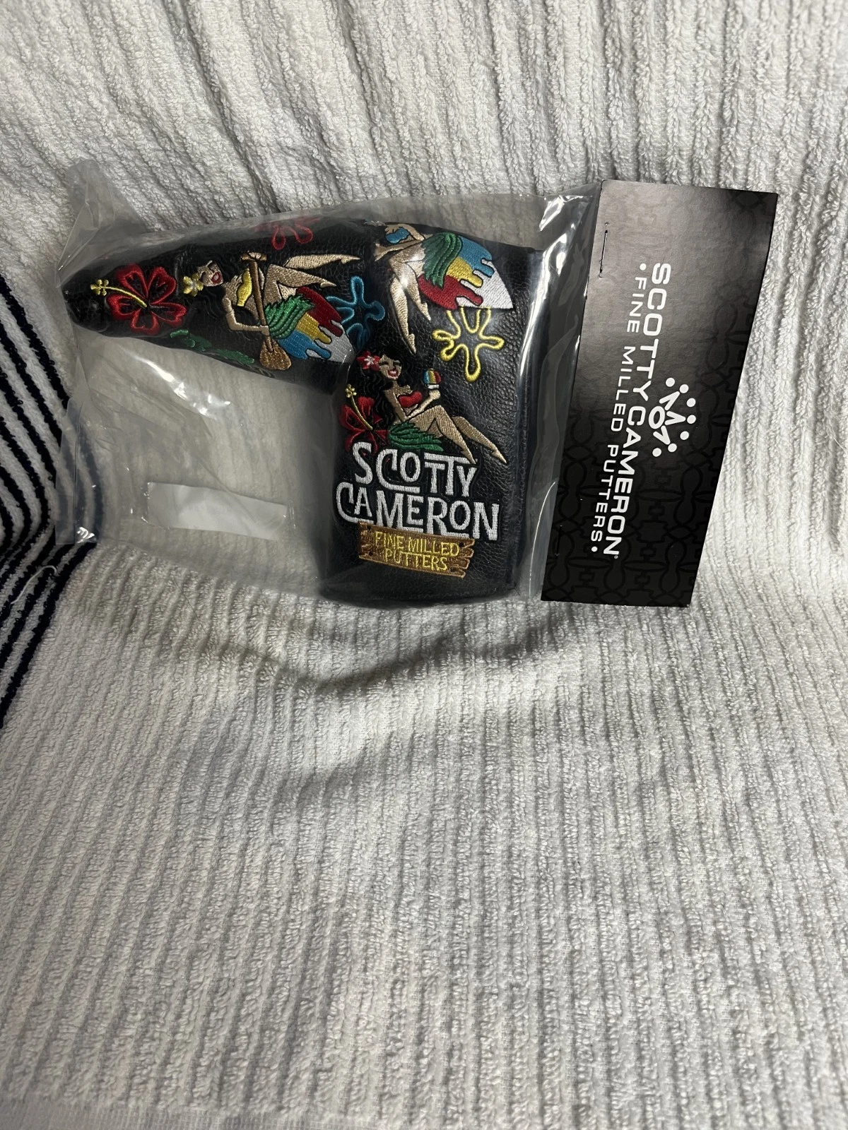 Scotty Cameron 2025 Aloha Shave Ice Putter Headcover Hawaiian Open NEW IN BAG