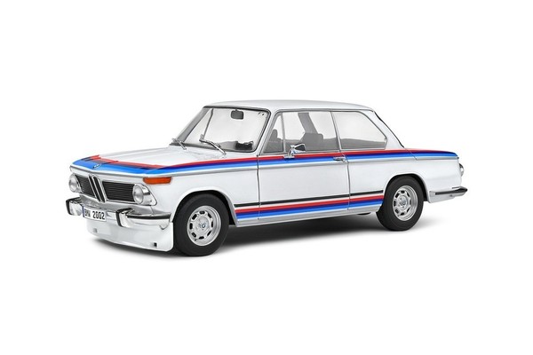 BMW 2002 Tii Turbo Evocation Blanco 1971 1:18 Solido S1808602-image
