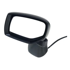 Left Side Power Non-Heated Without Signal Light Black Textured Rearview Assembly